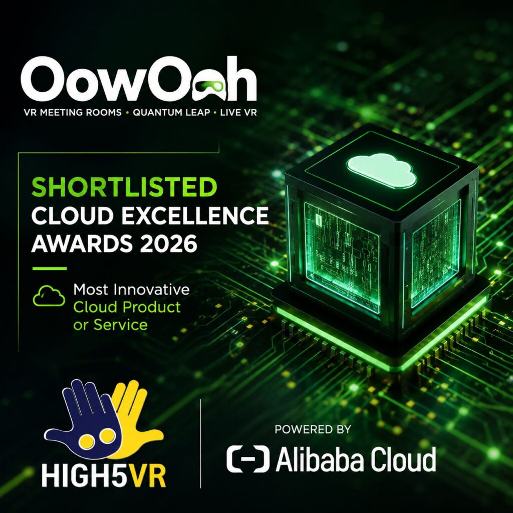 OowOah has been shortlisted for the 2026 Cloud Excellence Awards