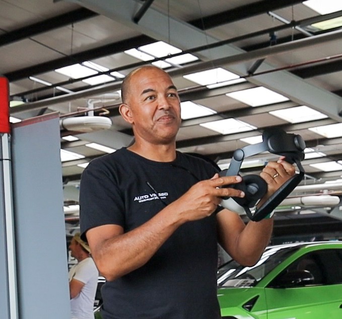 Photograph of Rob Steadman