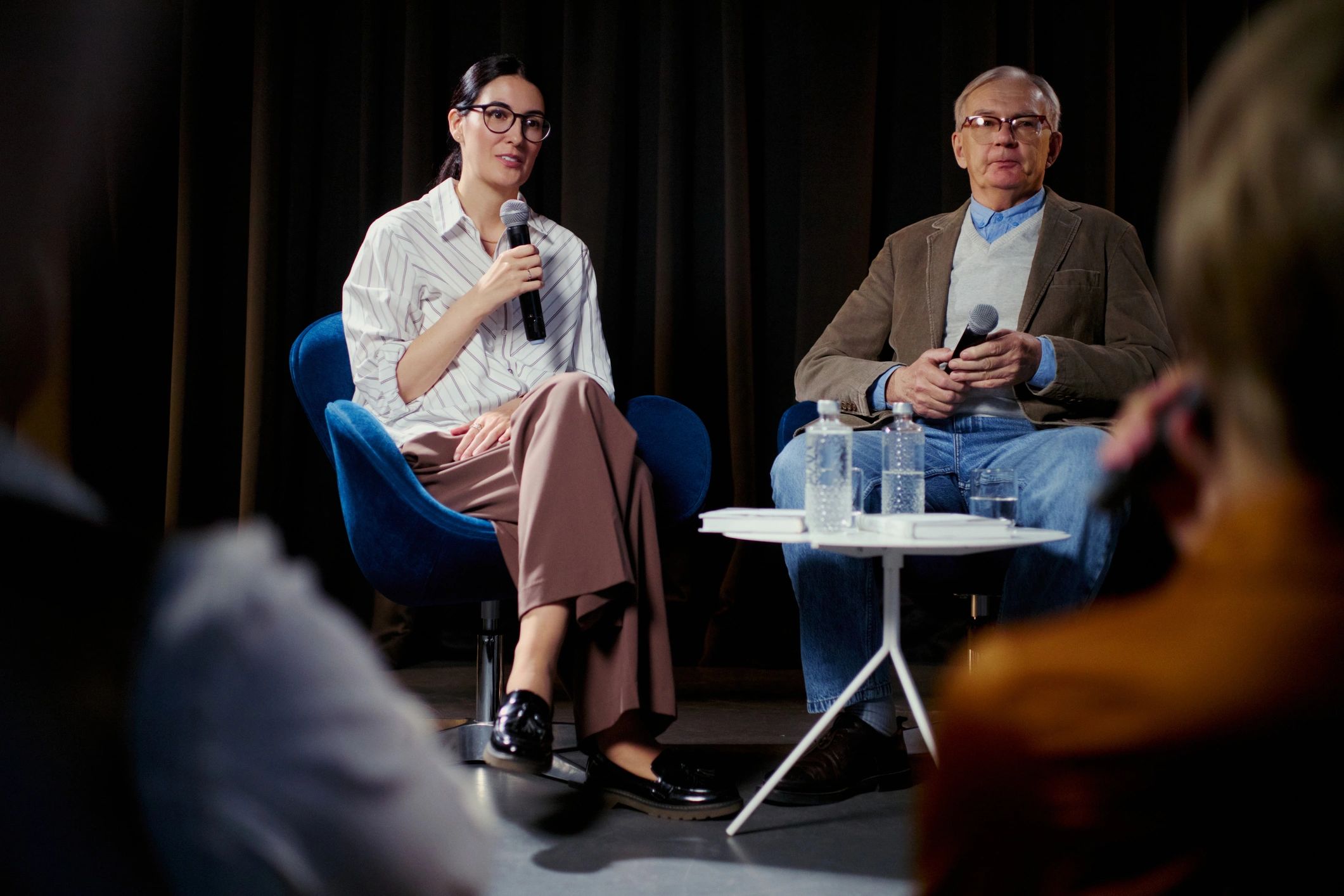 Audience at a live business event