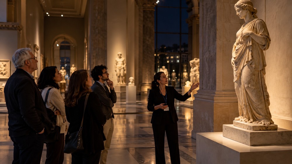 A Night at the Museum After Everyone Has Gone Home