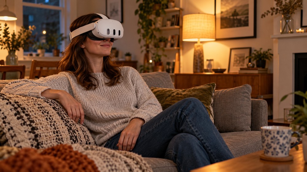 What Does a Virtual Audience Experience at a Physical Event?